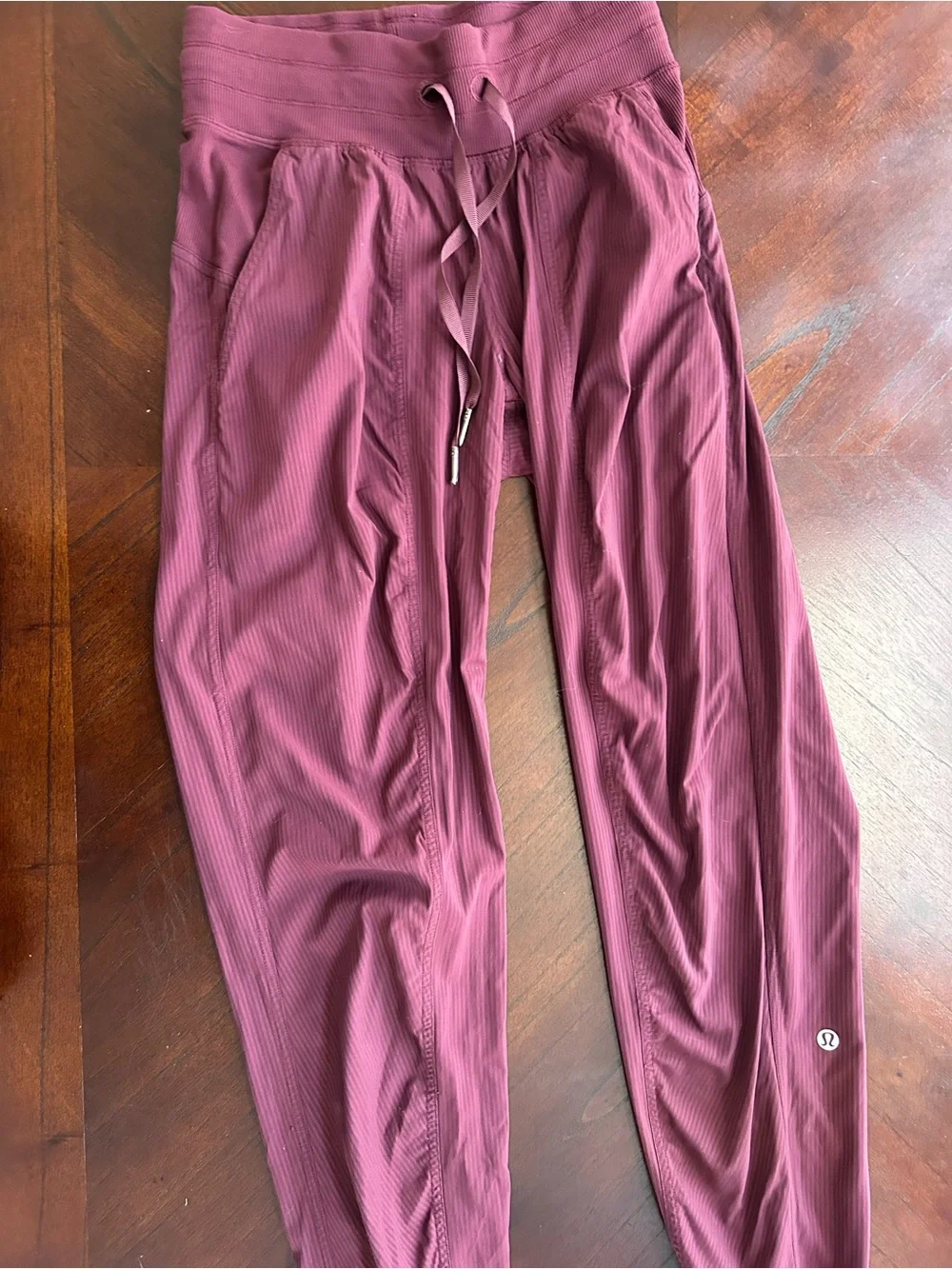 lululemon athletica Mauve Drawstring Track Joggers